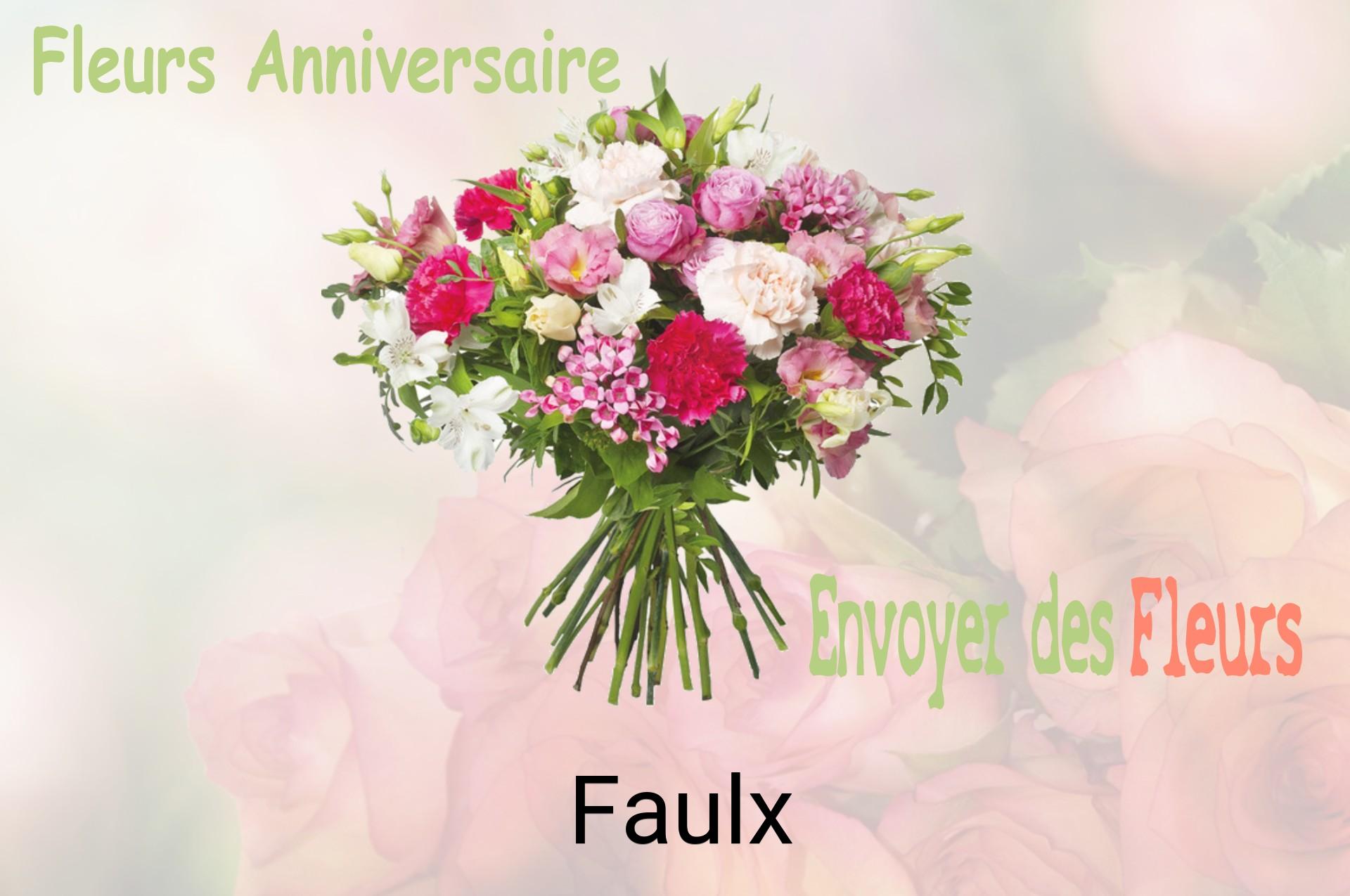 Bouquet de fleurs d’anniversaire livré à Faulx